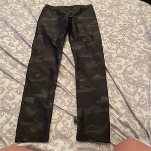 PixieLane shimmer black camo leggings